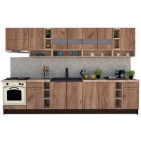 Bucatarie COSSY NEW 340 Wenge / Decor K004